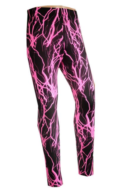 pink lightning pants